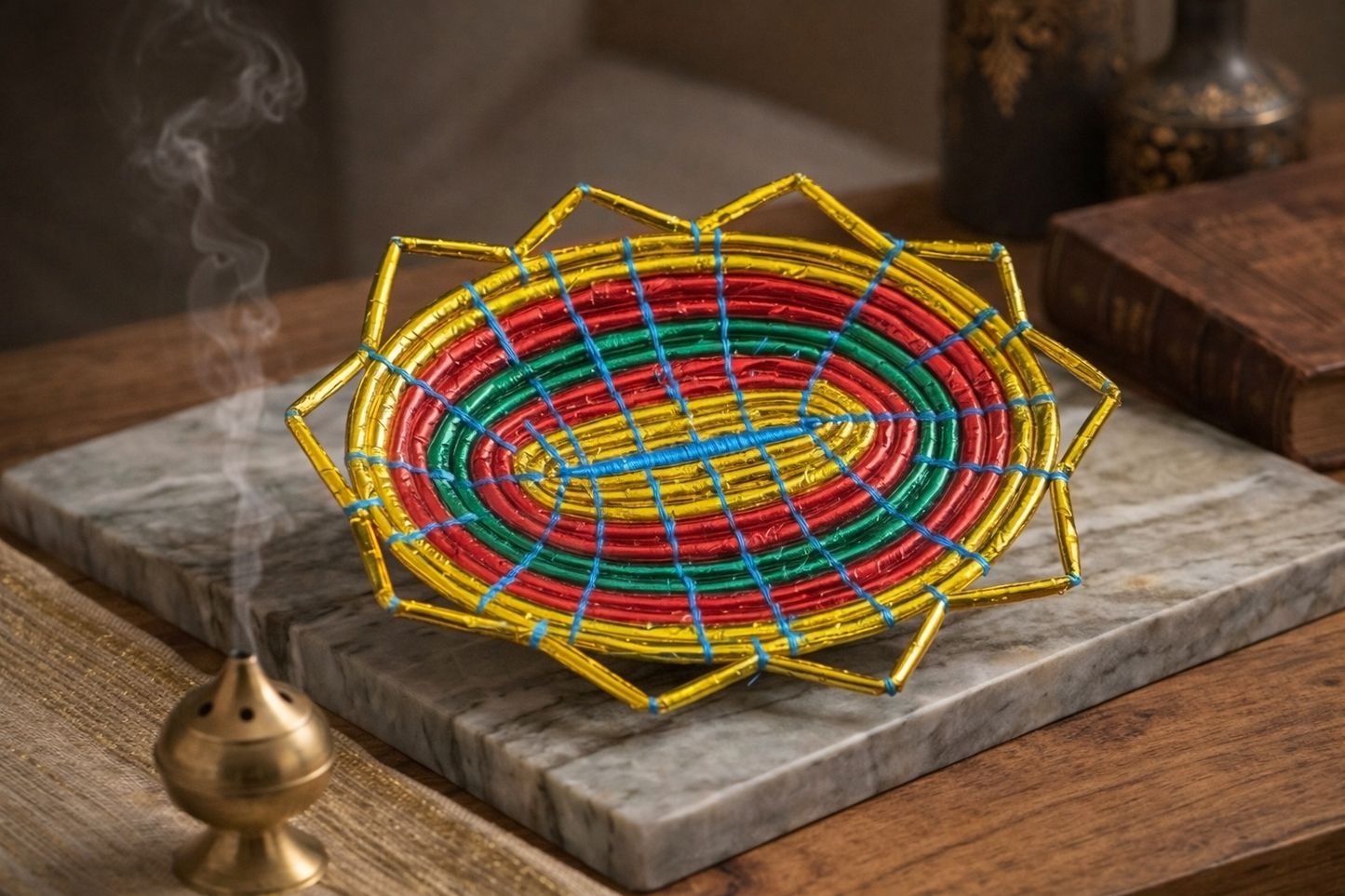 Vibrant Handcrafted Changair Wall Art